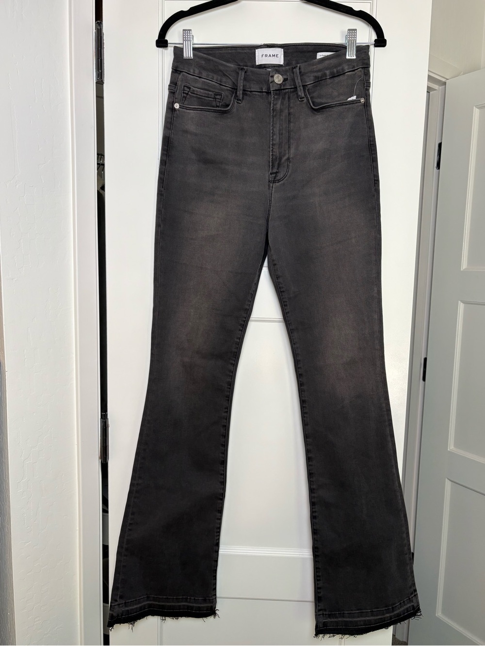 Frame Le Super High Mini Boot Denim Jeans (29) - Picture 6 of 10